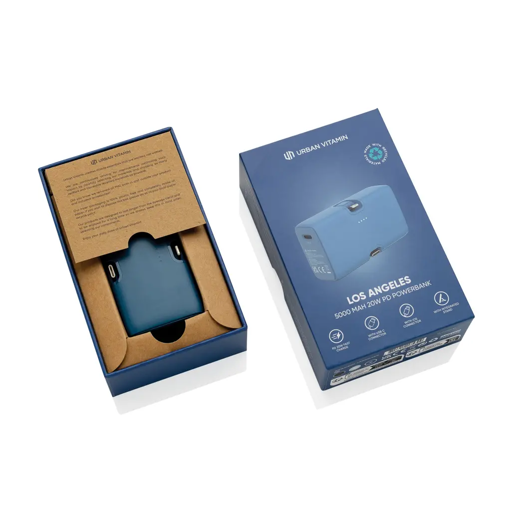 Power bank Urban Vitamin Los Angeles 20W P322.85 blue-14
