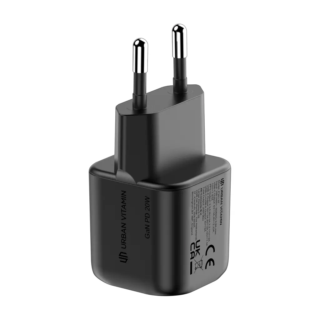 Punjač od 20 W GAN Urban Vitamin Monterey RCS P301.97 black-6