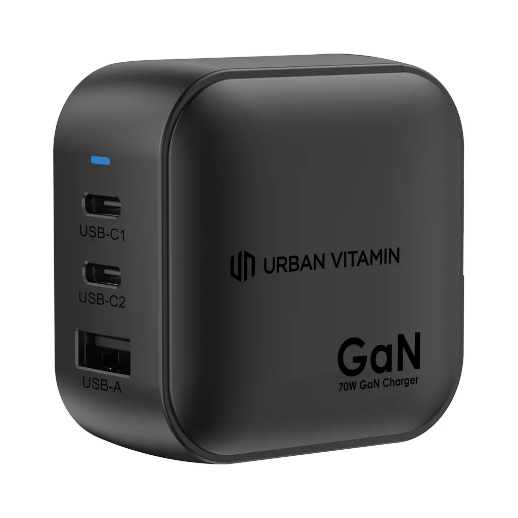 Punjač od 70W GAN Urban Vitamin Santa Cruz RCS P301.98 black-13