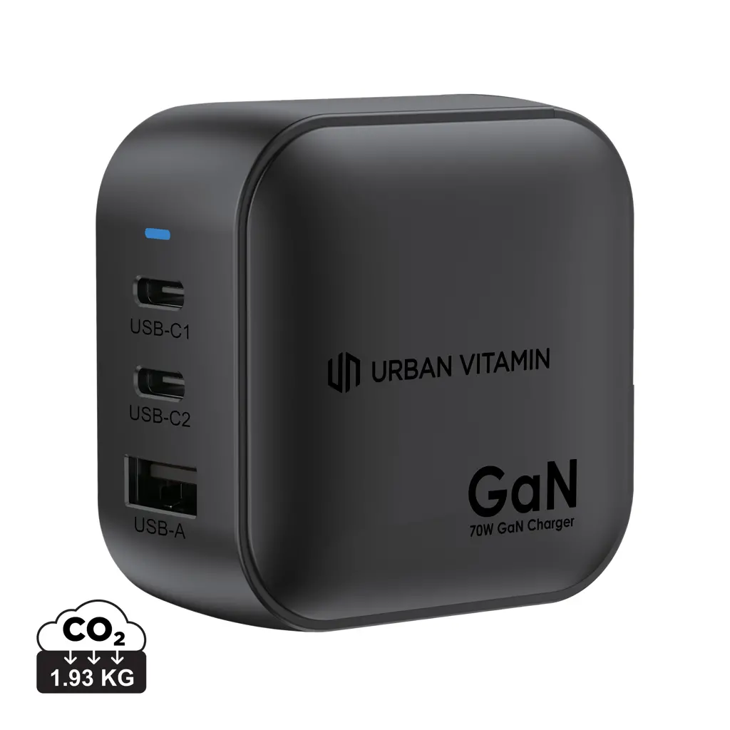Punjač od 70W GAN Urban Vitamin Santa Cruz RCS P301.98 black-0
