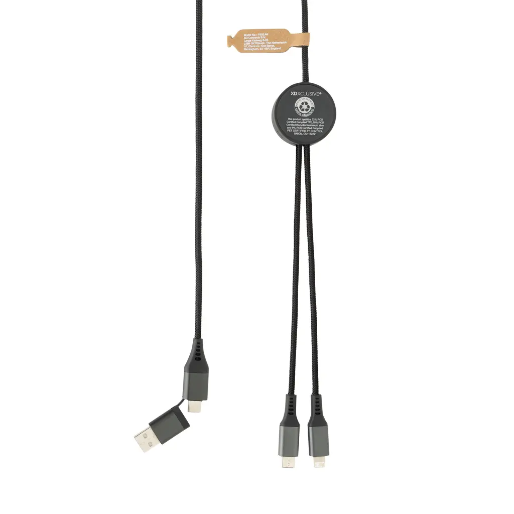 Kabel 4-u-1 od 3m Terra RCS P302.64 grey-5
