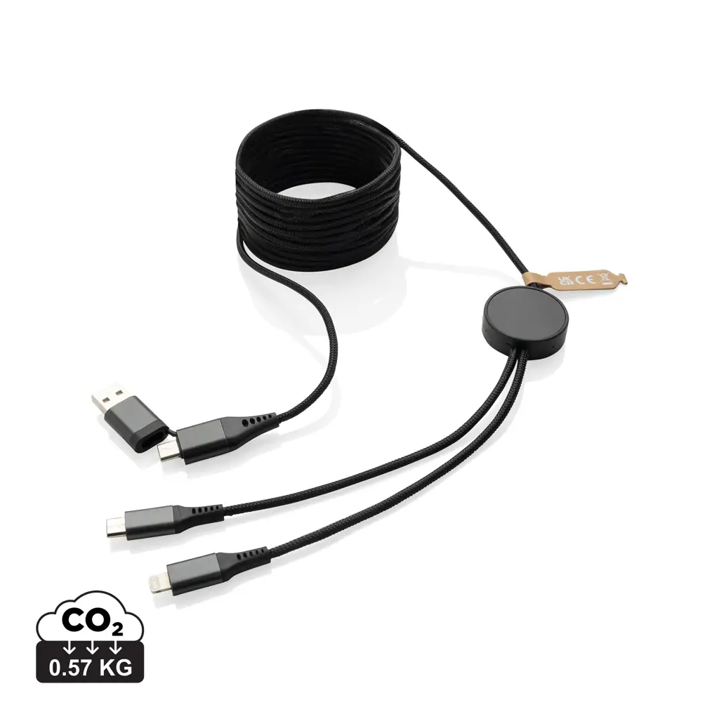 Kabel 4-u-1 od 3m Terra RCS P302.64 grey-8