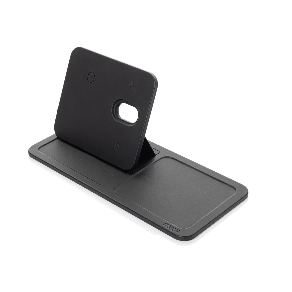 Stolni bežični punjač Swiss Peak 3 u 1 RCS P309.04 black-1