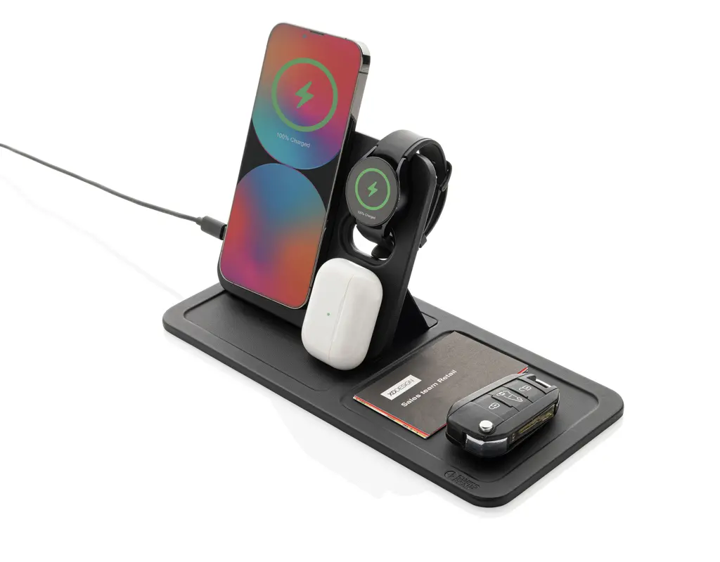 Stolni bežični punjač Swiss Peak 3 u 1 RCS P309.04 black-2