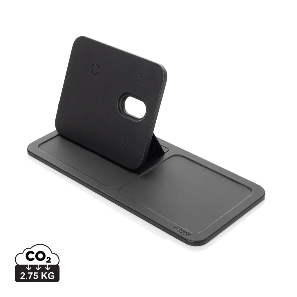 Stolni bežični punjač Swiss Peak 3 u 1 RCS P309.04 black-13 Stolni bežični punjač Swiss Peak 3 u 1 RCS P309.04 black-13