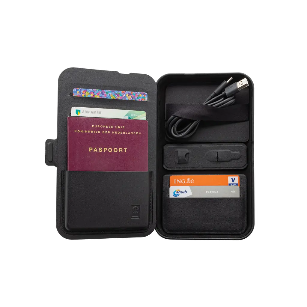 Putna torbica s 3 u 1 punjačem Swiss Peak RCS P309.05 black-6