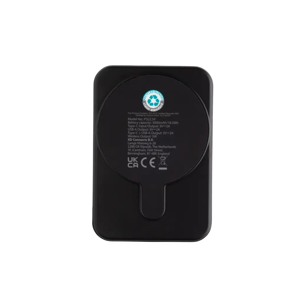 Magnetski Power bank 5000 mah 5 W Stellar RCS P322.59 black-4