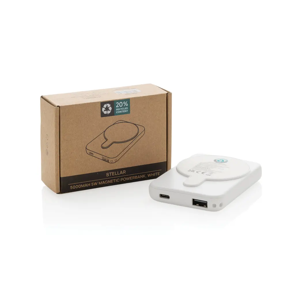 Magnetski Power bank 5000 mah 5 W Stellar RCS P322.59 white-12