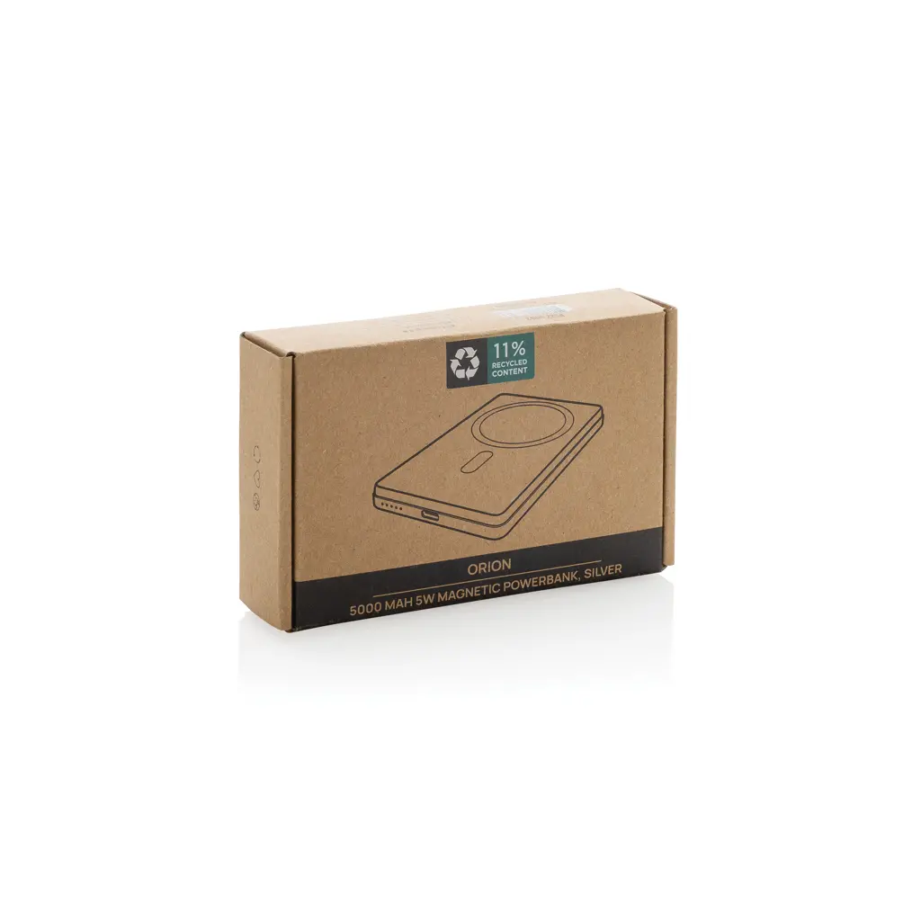 Magnetski Power bank 5000 mah 5 W Orion RCS P322.60 silver-13