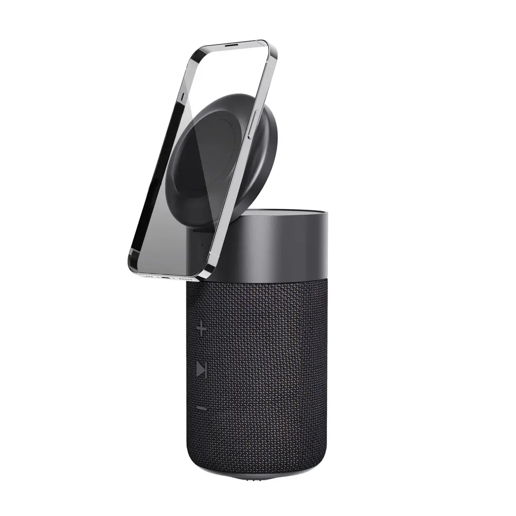Zvučnik 10 W i punjač od 15 W Urban Vitamin Anaheim P331.58 black-5