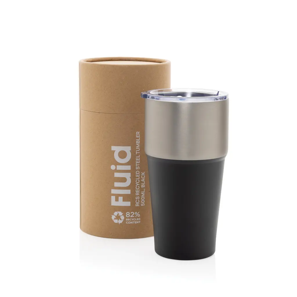 Putna čaša 500 ml Fluid RCS P437.13 black-11