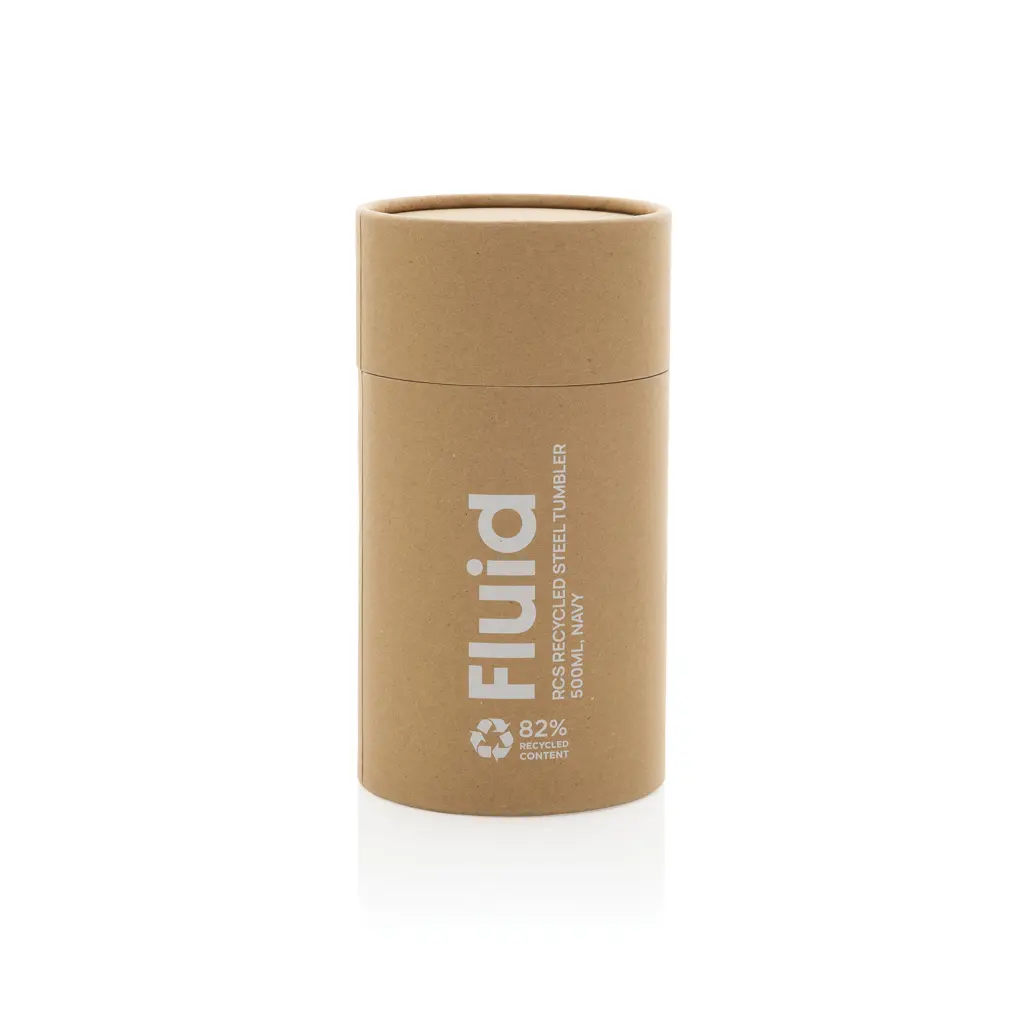 Putna čaša 500 ml Fluid RCS P437.13 navy-13