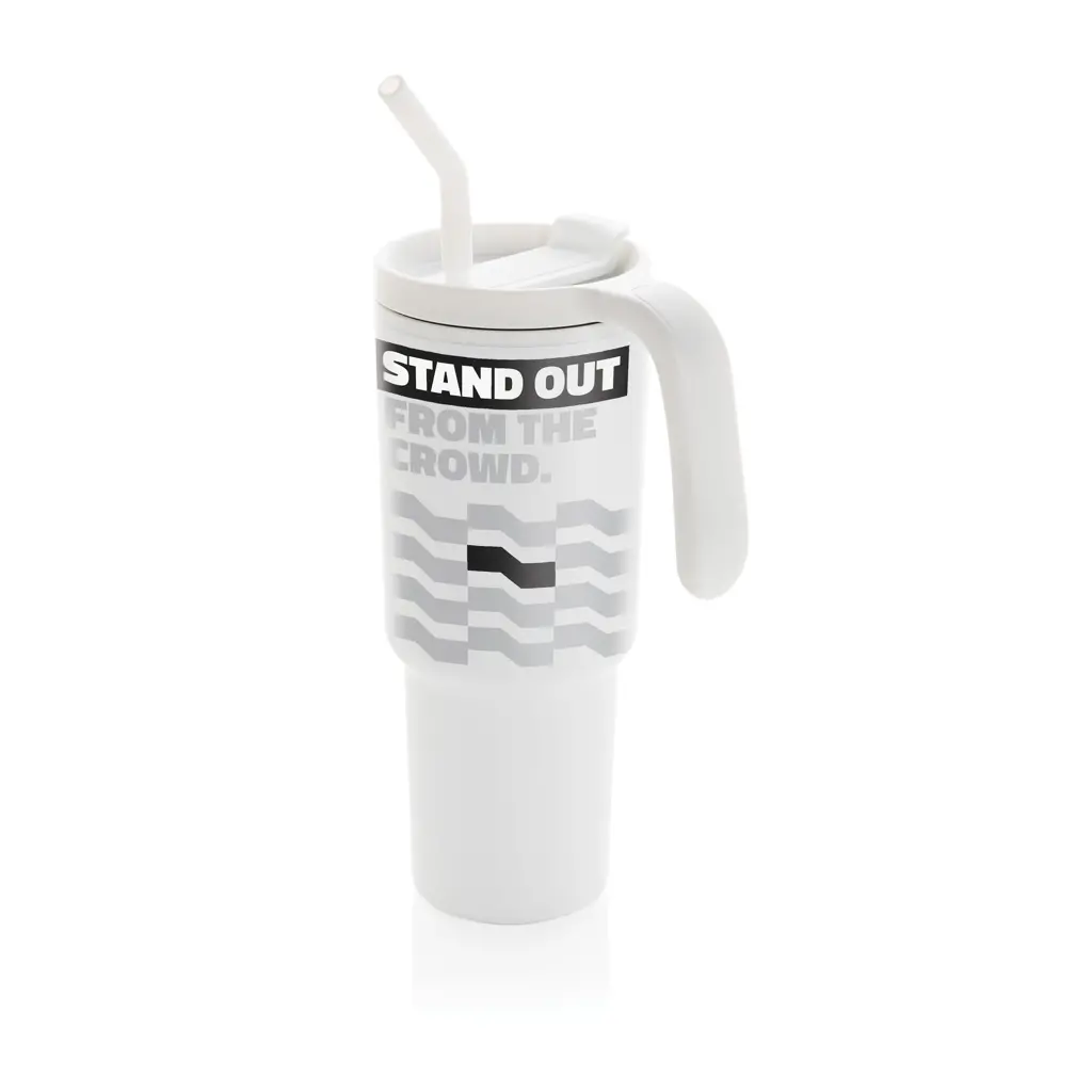 Putna čaša 900 ml Graphic 360 RCS P437.32 white-12