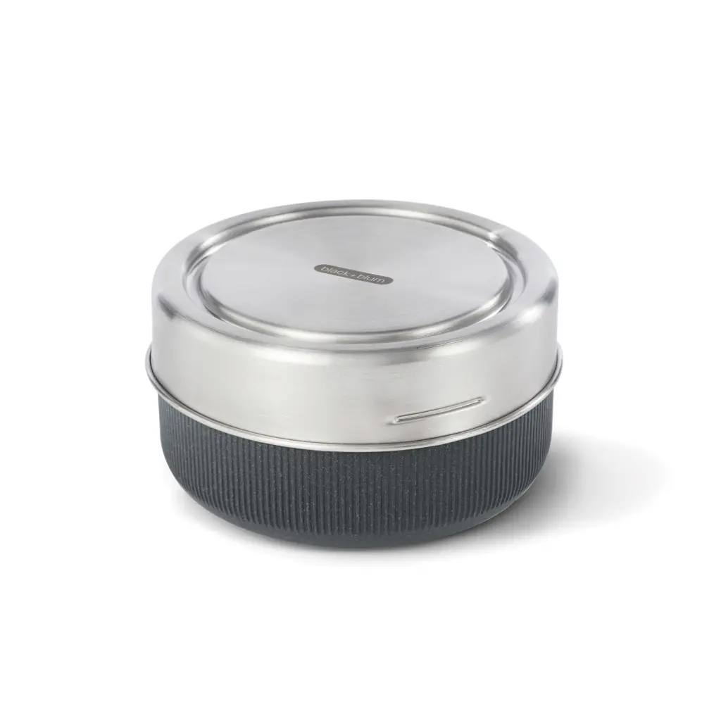 Staklena posuda za ručak 750 ml Black+Blum  P439.04 silver-1