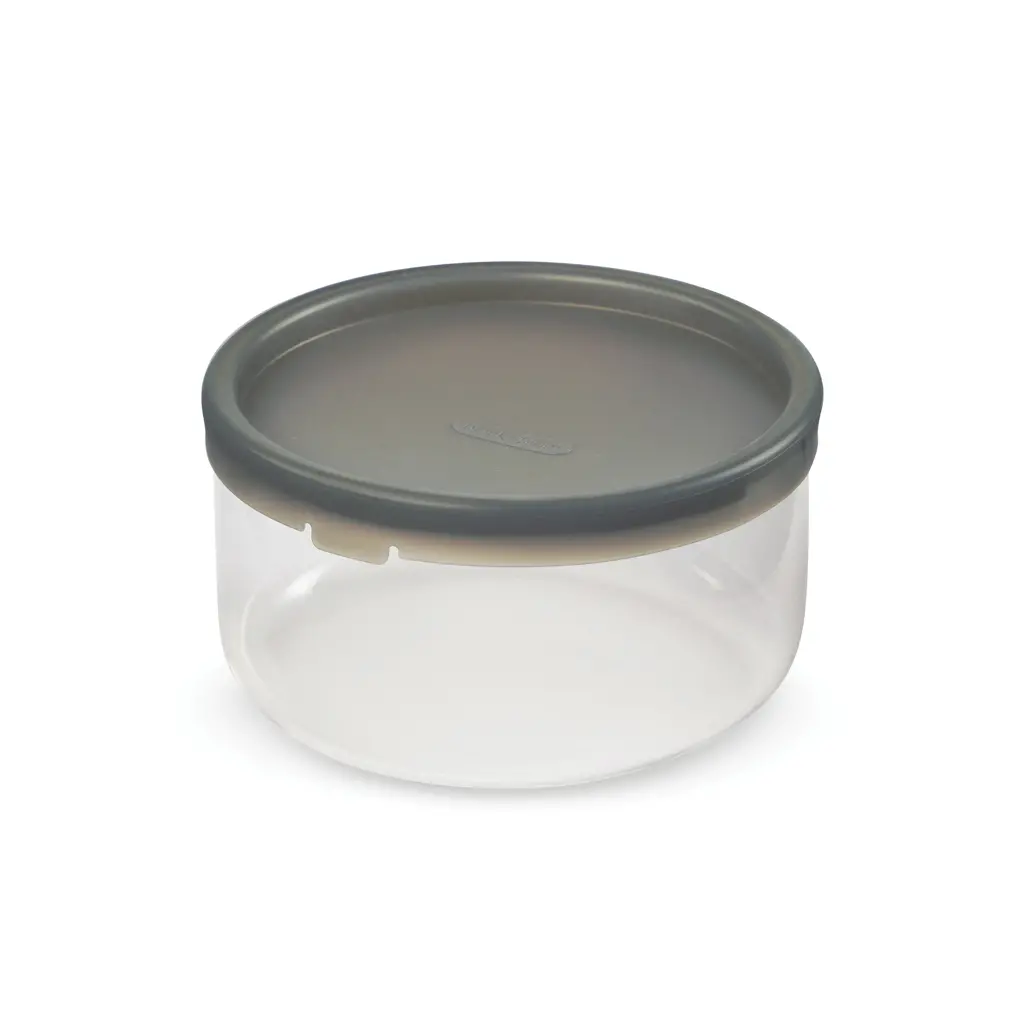 Staklena posuda za ručak 750 ml Black+Blum  P439.04 silver-4