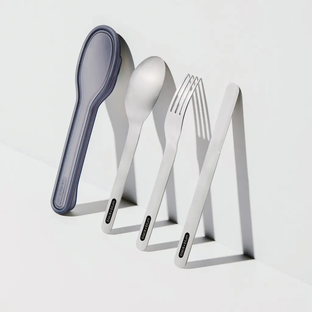 Set pribora za jelo Black+Blum P439.07 silver-5