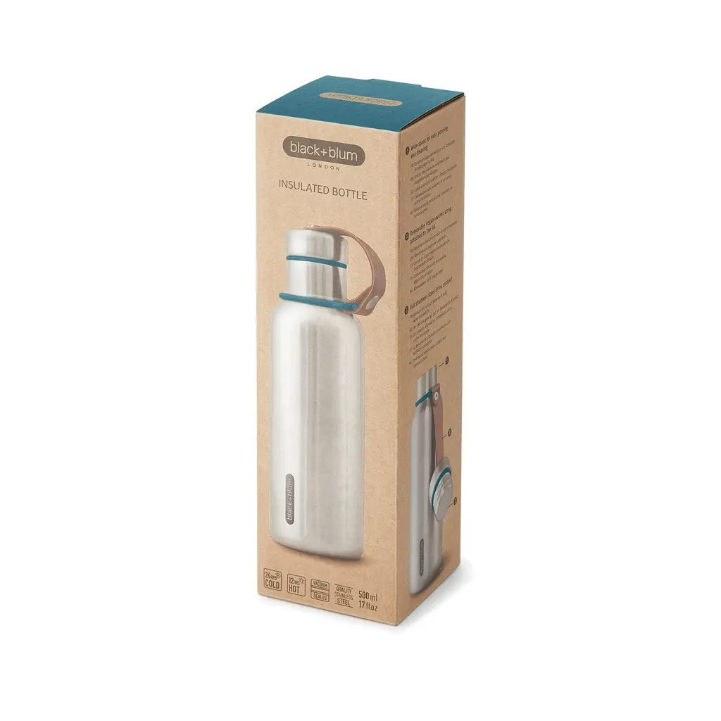 Mala boca za vodu 500 ml Black+Blum P439.10 turquoise-14