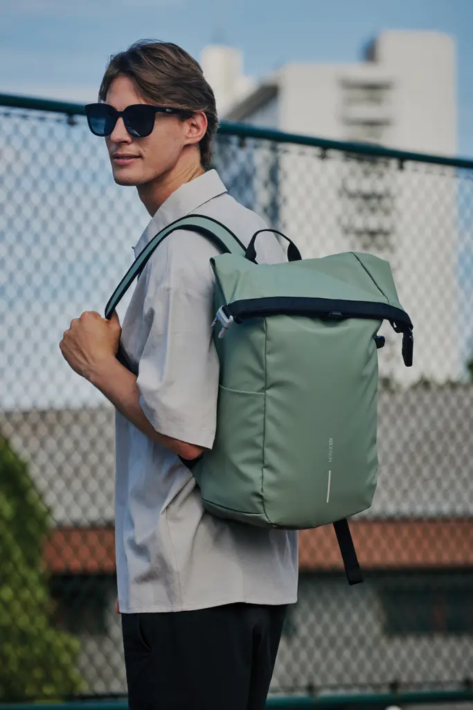 Vodootporan Anti-theft ruksak Urban P706.28 iceberg green-6