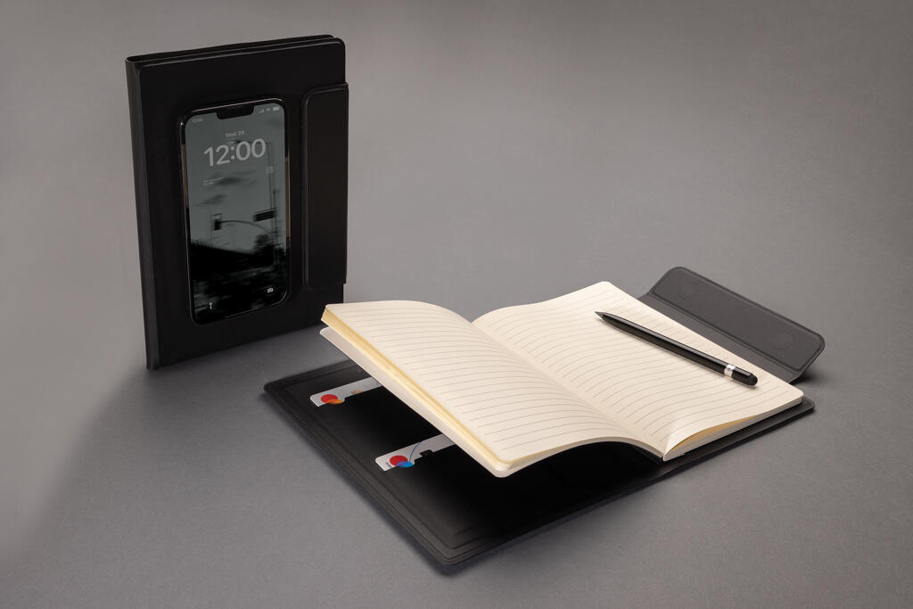 Magnetski portfelj A5 Stuart RCS P774.63 black-13