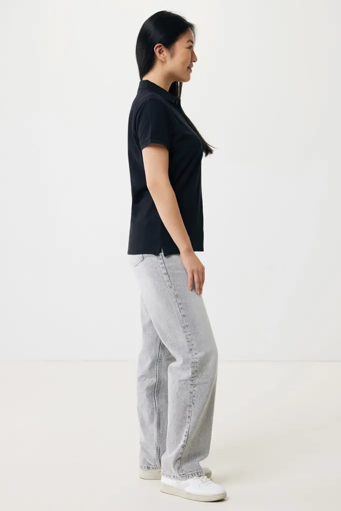Iqoniq Yosemite women recycled cotton pique polo-12