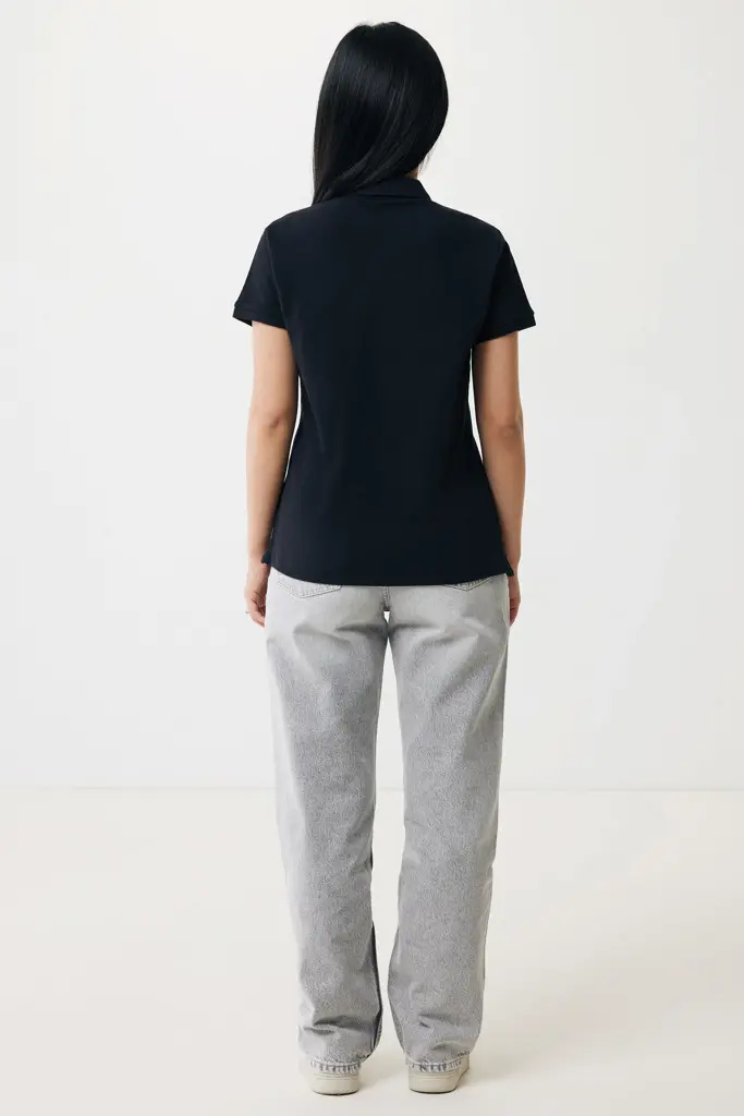 Iqoniq Yosemite women recycled cotton pique polo-13