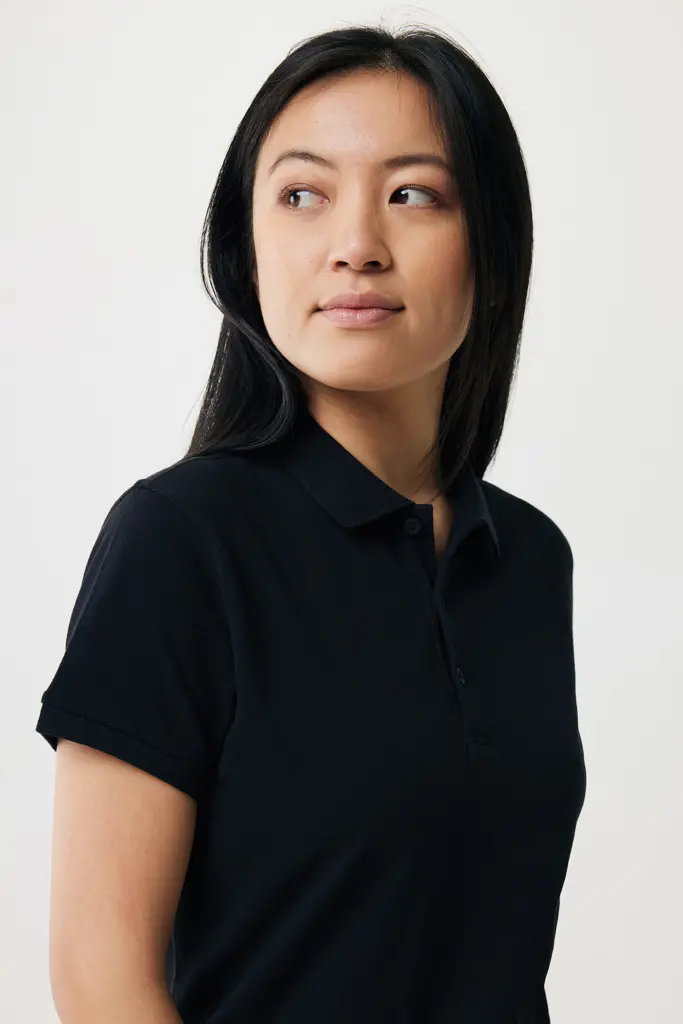 Iqoniq Yosemite women recycled cotton pique polo-15