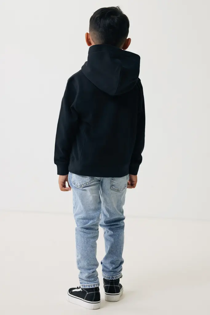 Iqoniq Yengo kids recycled cotton hoodie with sidepockets-28