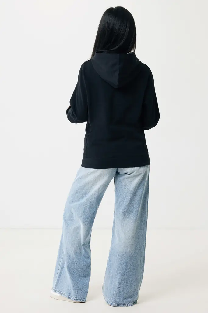 Iqoniq Yengo recycled cotton hoodie with sidepockets-19