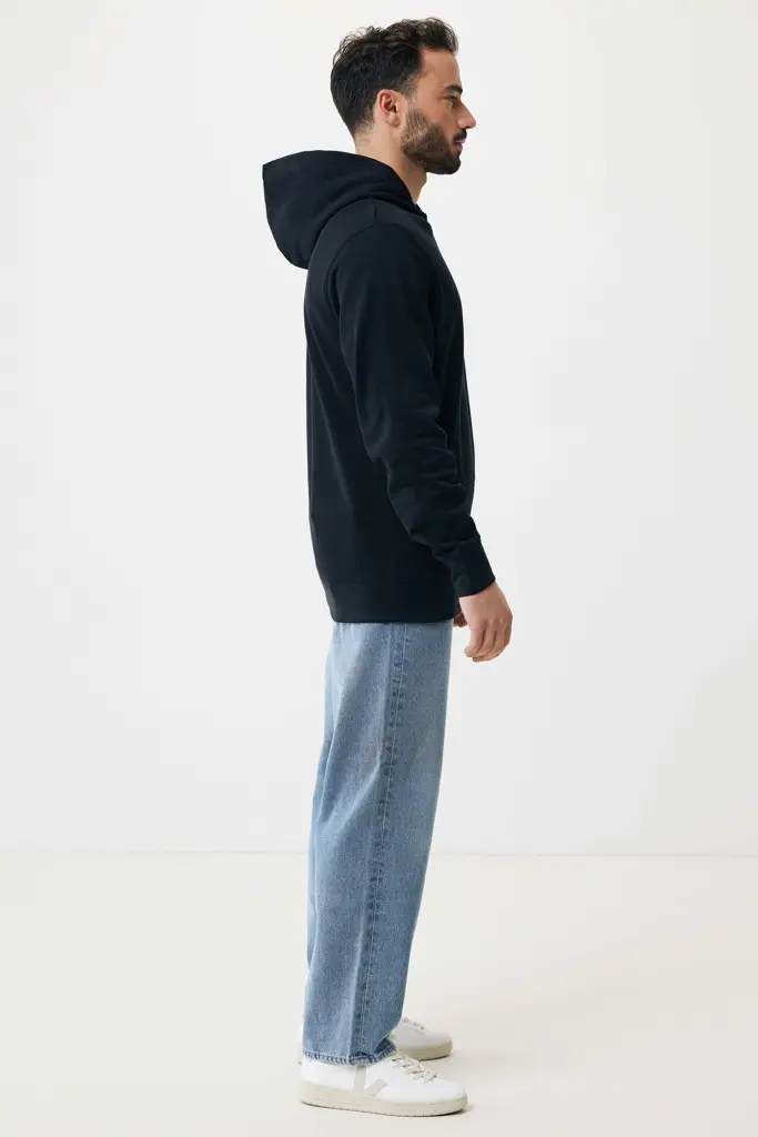 Iqoniq Yengo recycled cotton hoodie with sidepockets-31