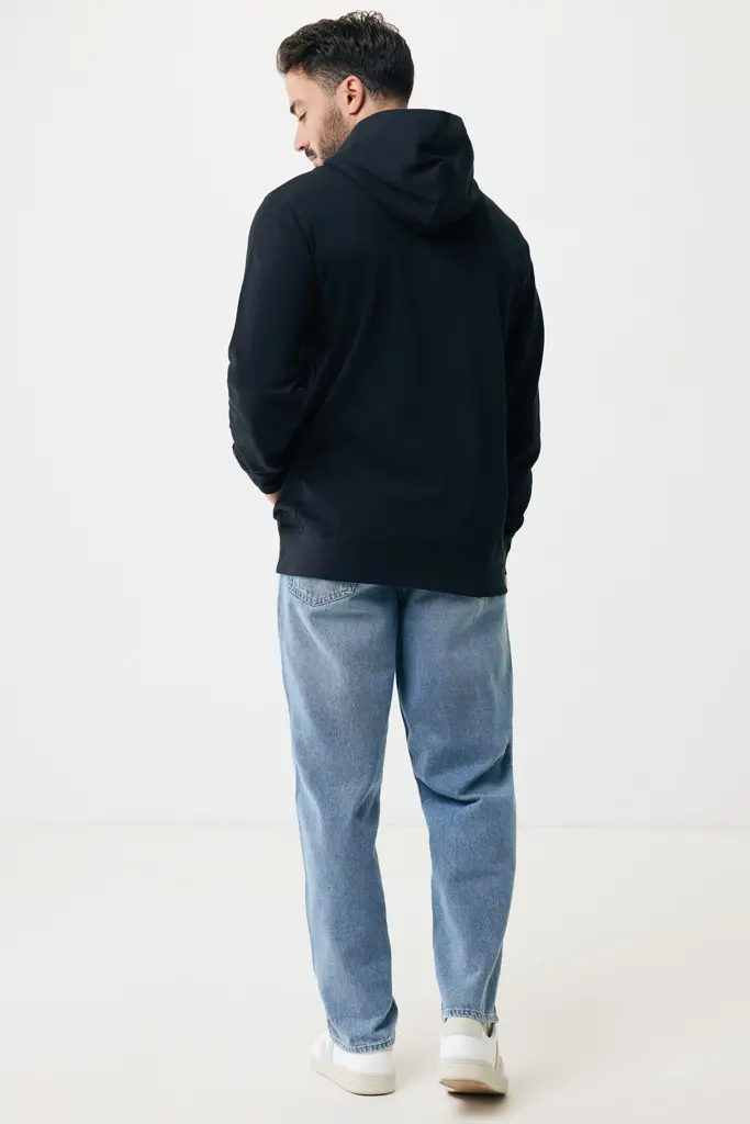 Iqoniq Yengo recycled cotton hoodie with sidepockets-34