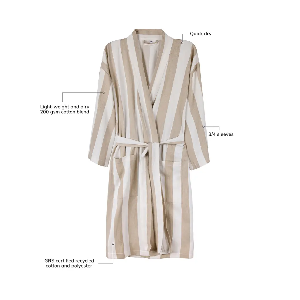 Kućni ogrtač VINGA Ornos GRS L/XL V41722 beige-7