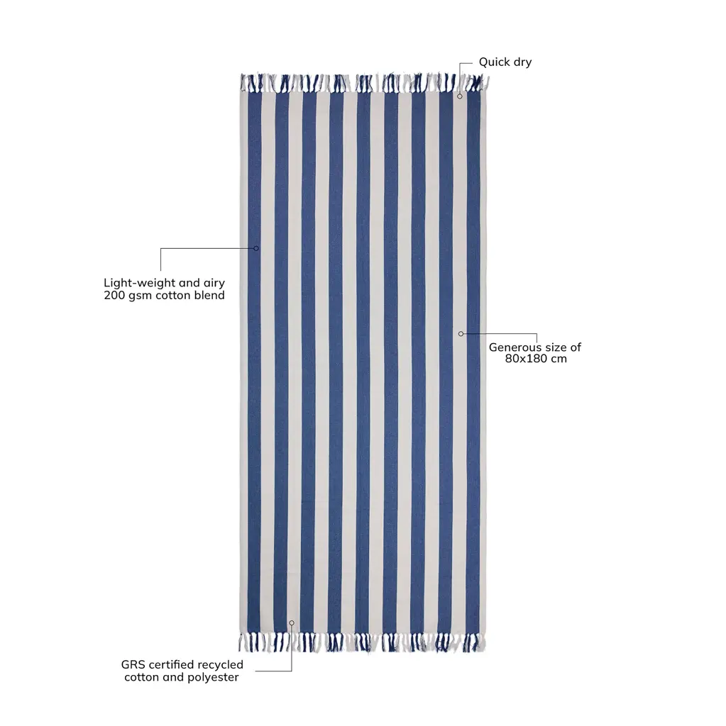 Ručnik VINGA Ornos GRS V45021 blue-6