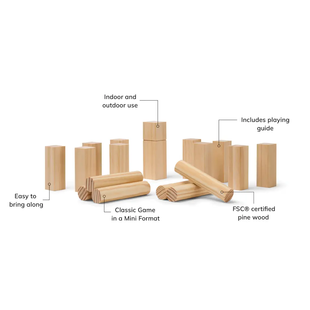 Mini igra VINGA Kubb V45323 brown-6