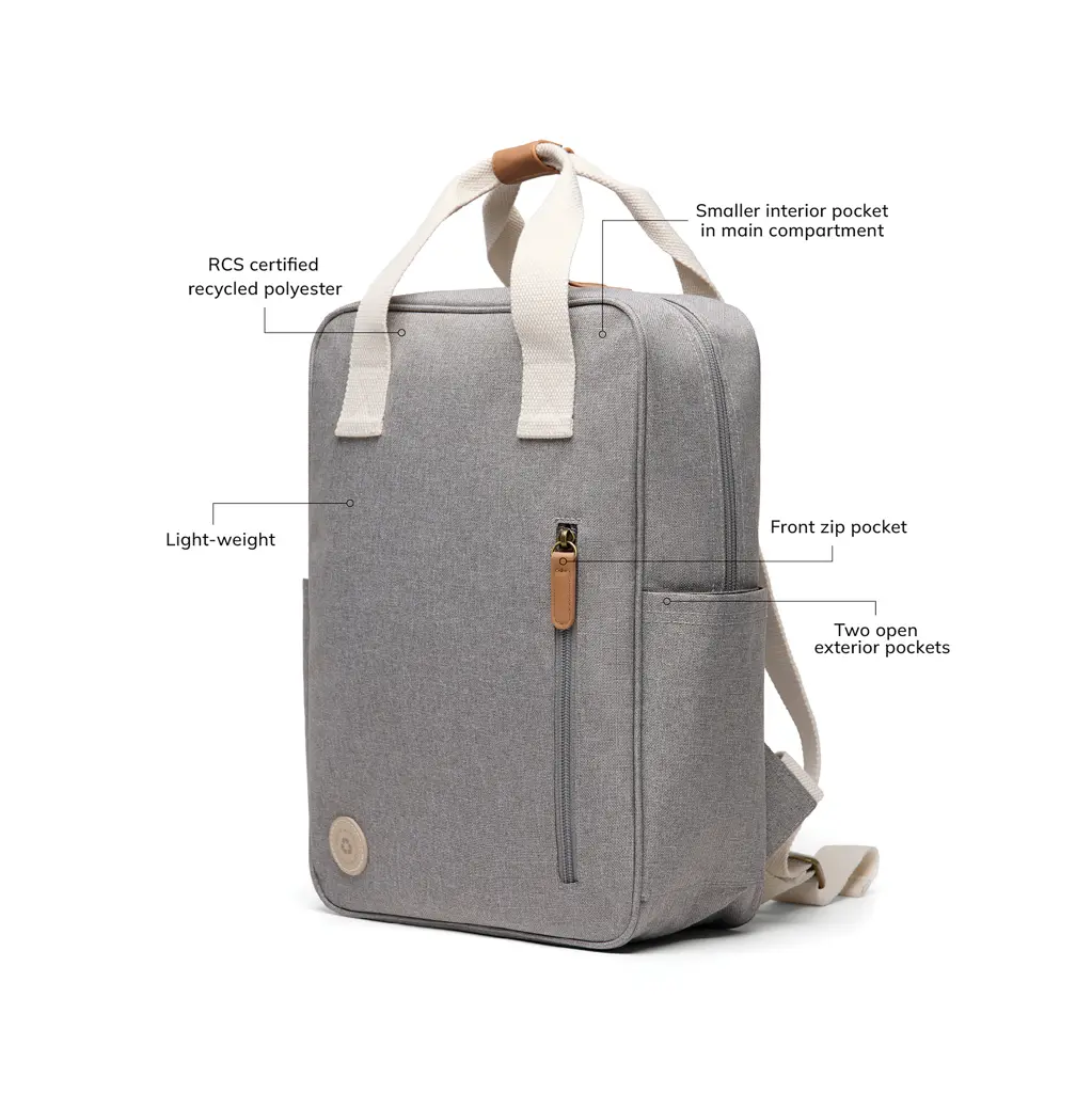 Ruksak VINGA Sortino RCS V76001 grey-9