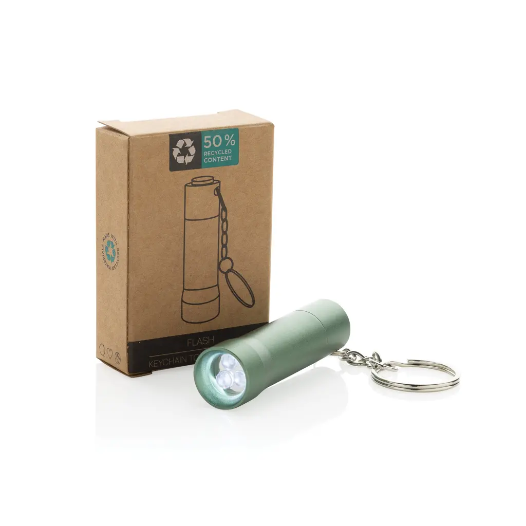 Svjetiljka s privjeskom za ključeve Flash RCS P514.04 green-10