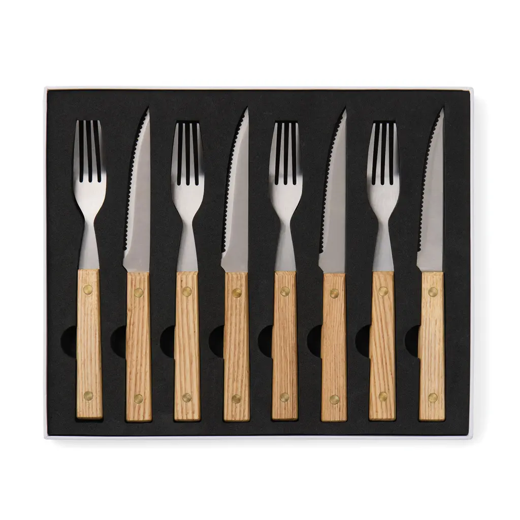 Set pribora za jelo 8 kom VINGA Paso V42200 brown-6