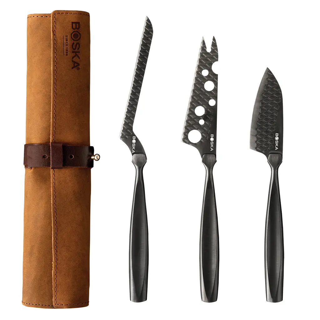 Set noževa za sir Monaco+ Black BOSKA RB3070 black-1