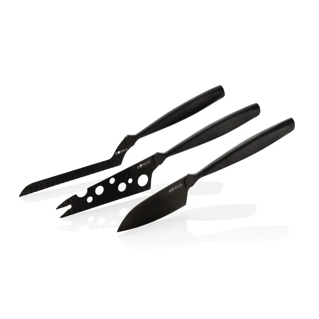 Set noževa za sir Monaco+ Black BOSKA RB3070 black-4