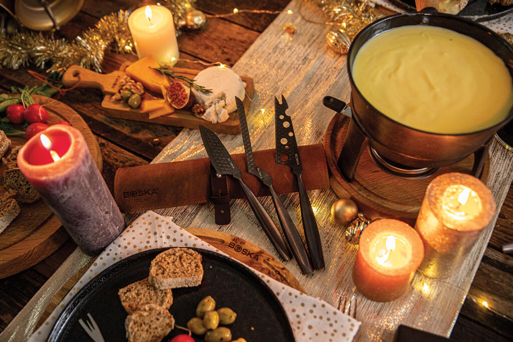 Set noževa za sir Monaco+ Black BOSKA RB3070 black-24