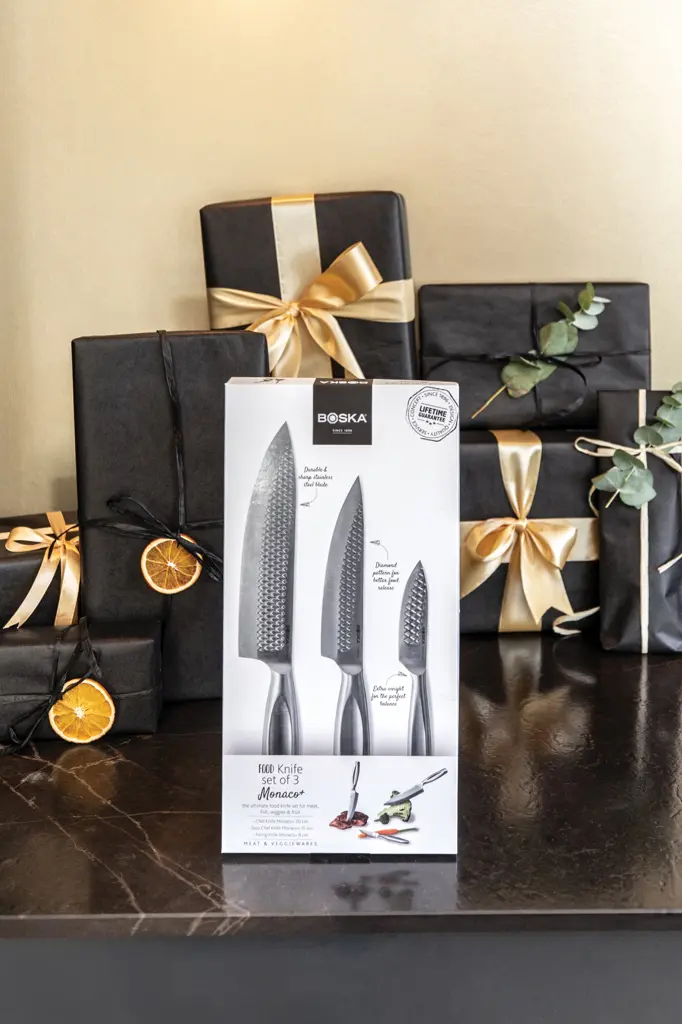 Kuhinjski noževi set od 3 kom Monaco+ BOSKA RB30713 steel-6