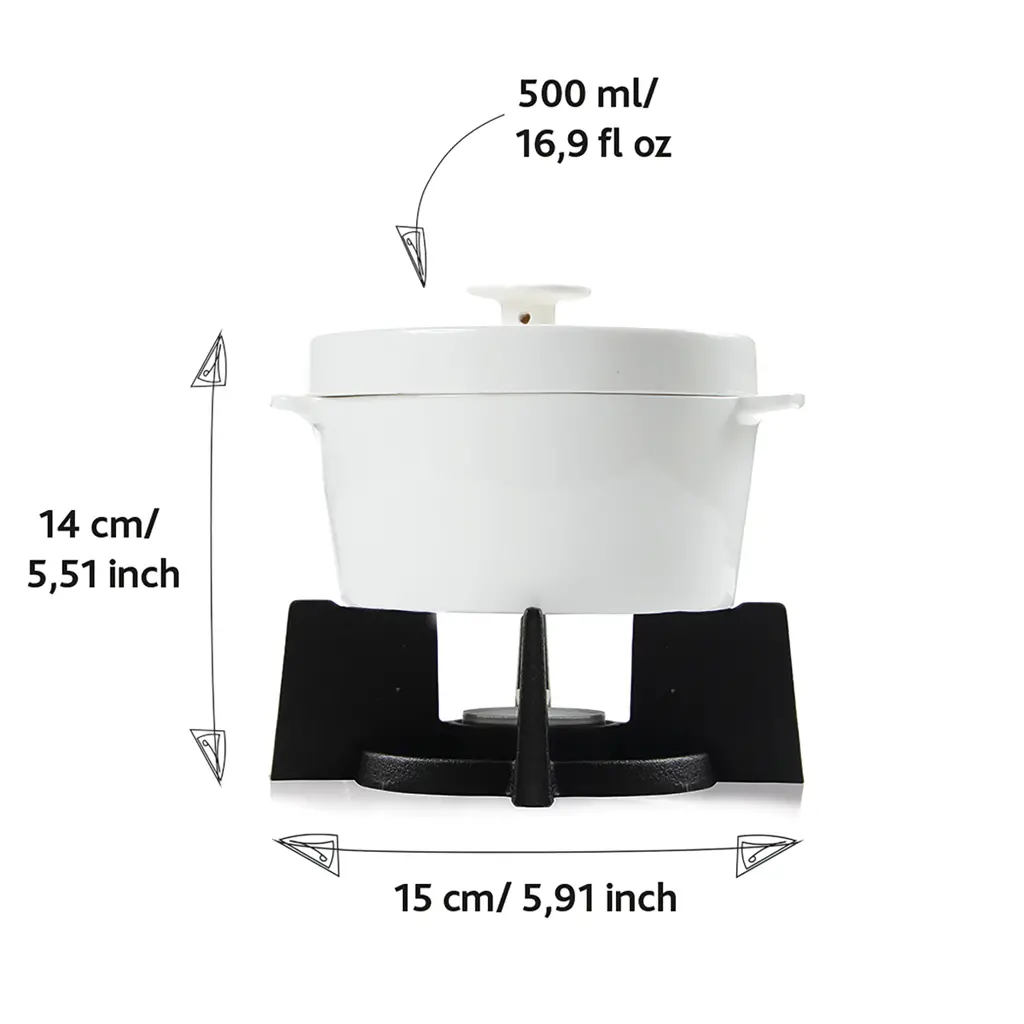 Pekač za sir 500 ml BOSKA  RB34003 white-6