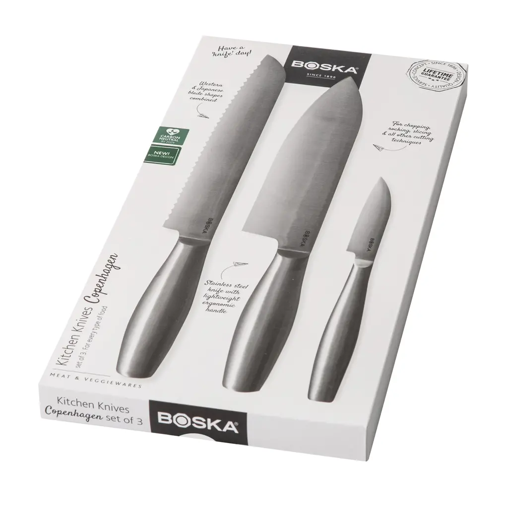 Kuhinjski noževi set od 3 kom Copenhagen BOSKA RB35768 steel-23