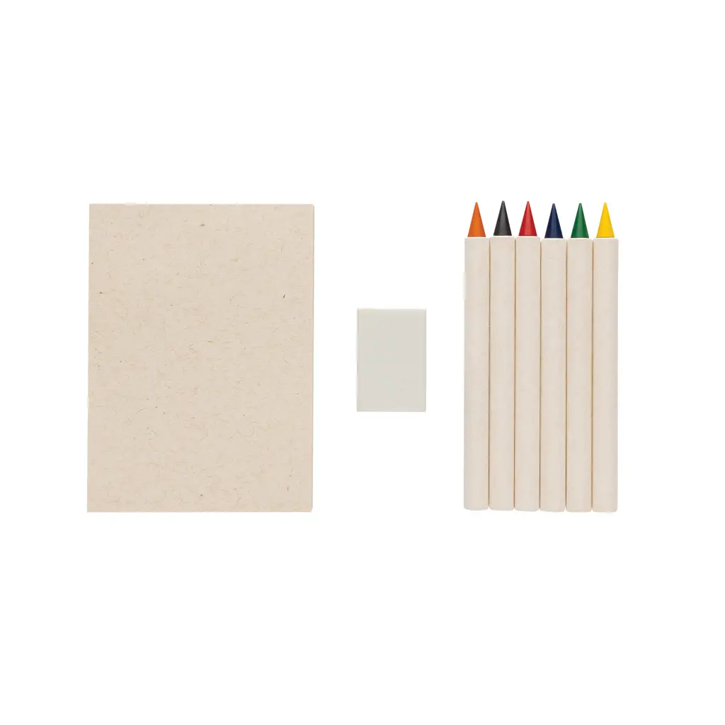 Set olovaka za bojanje s notesom 6kom Micki GRS infinity P611.36 white-3