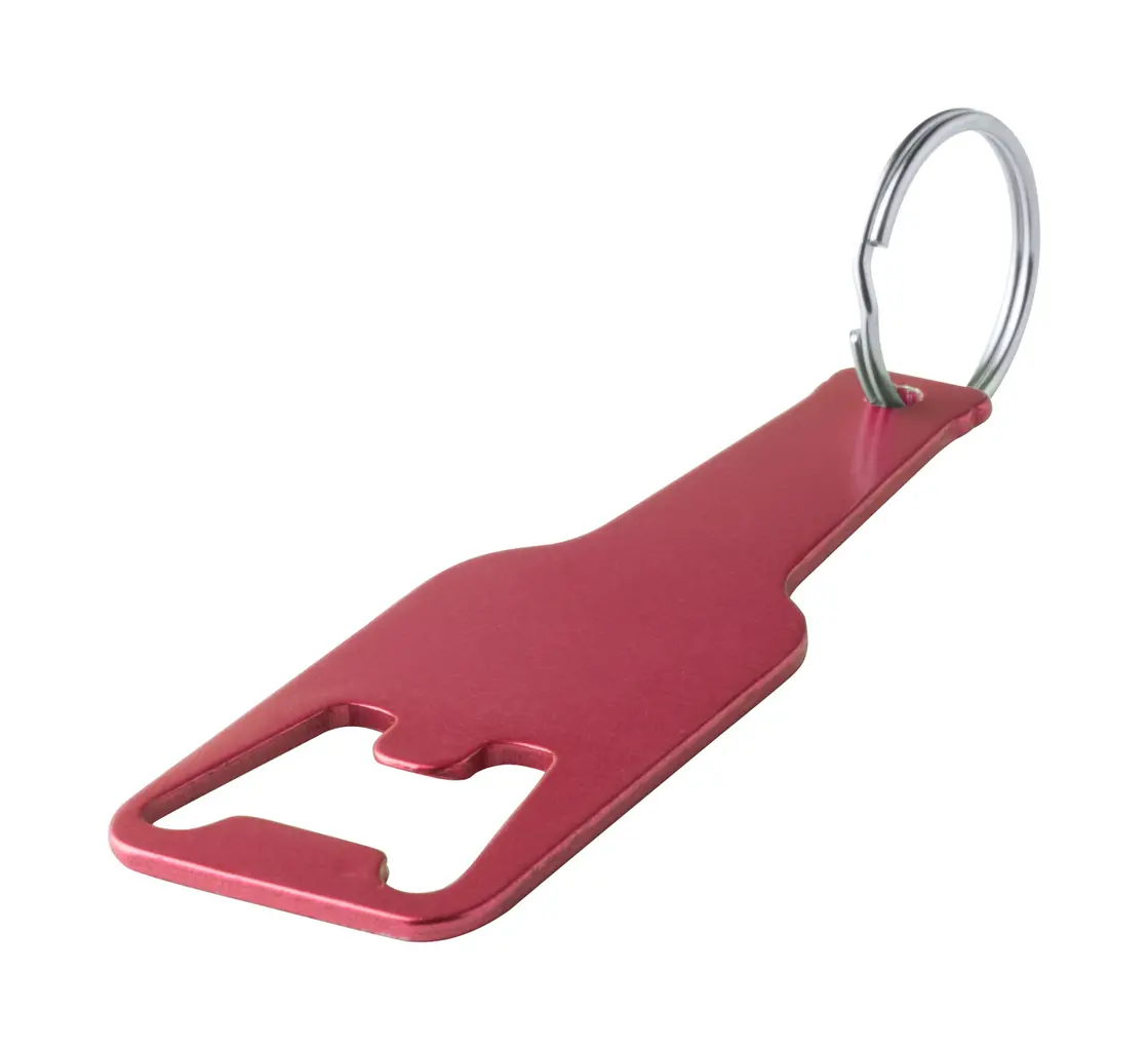 Privjesak za ključeve otvarač za boce AP898011 red 30×89×2 mm-1