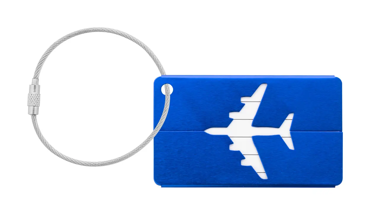 Oznaka za prtljagu Orlando AP808121 blue 75×46×3 mm-2