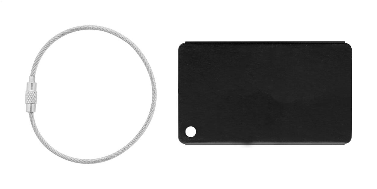 Oznaka za prtljagu Orlando AP808121 black 75×46×3 mm-3