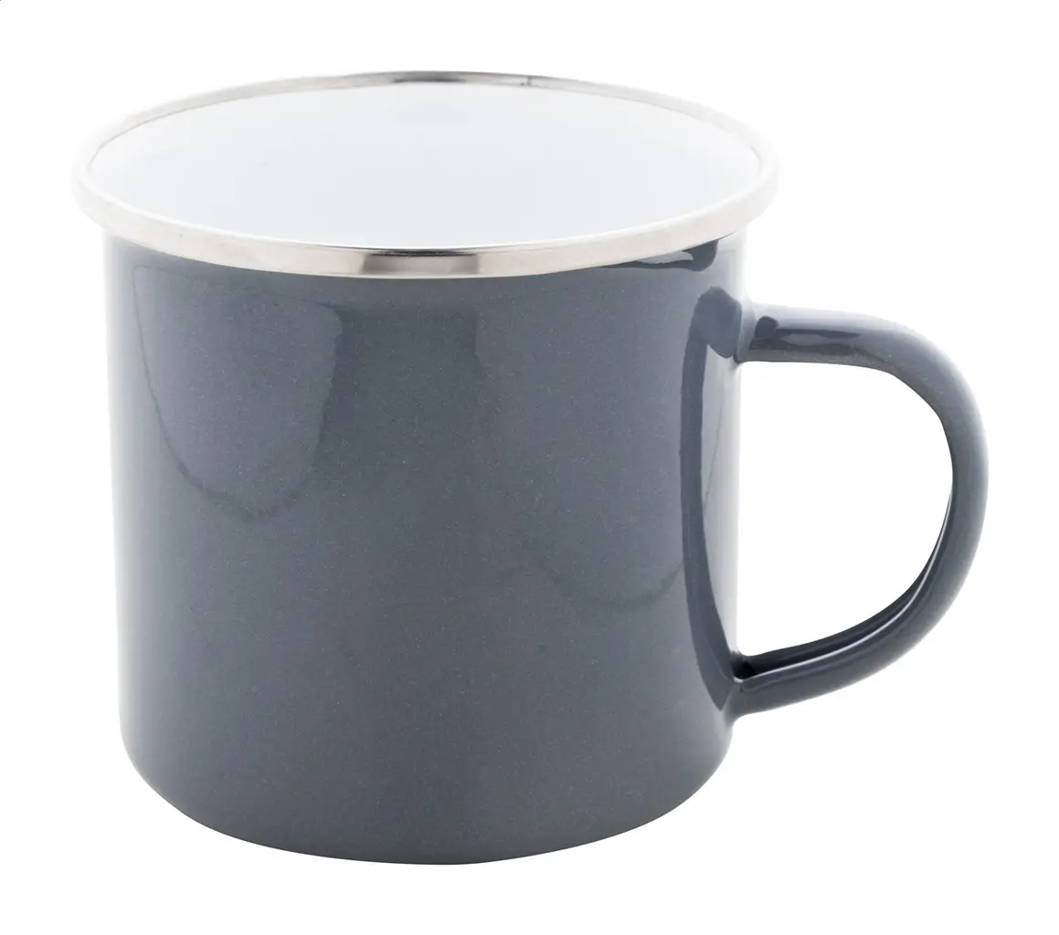 Emajlirana šalica Enavint AP808123 grey ø79×81 mm-0