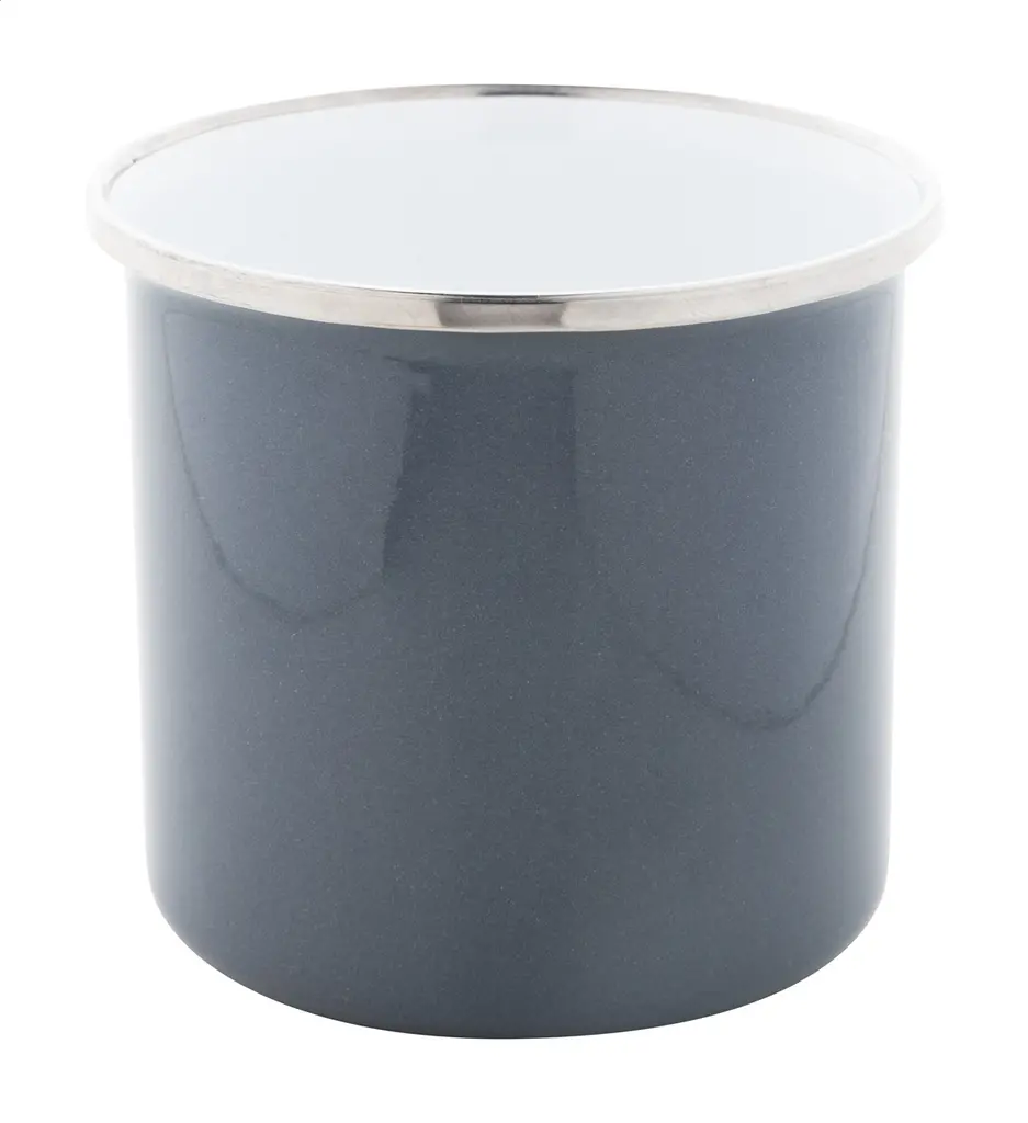 Emajlirana šalica Enavint AP808123 grey ø79×81 mm-2