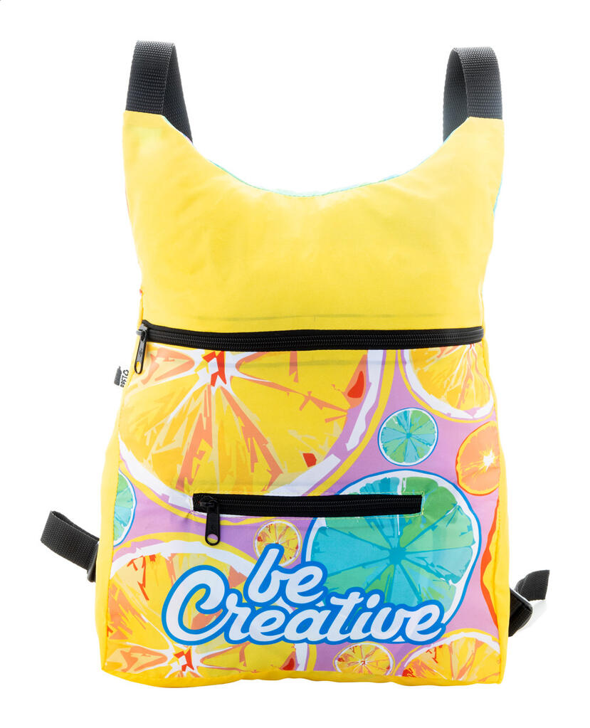 Sklopivi RPET ruksak CUSTOM MADE SuboBag Folback AP716834 black 300×420×120 mm-1