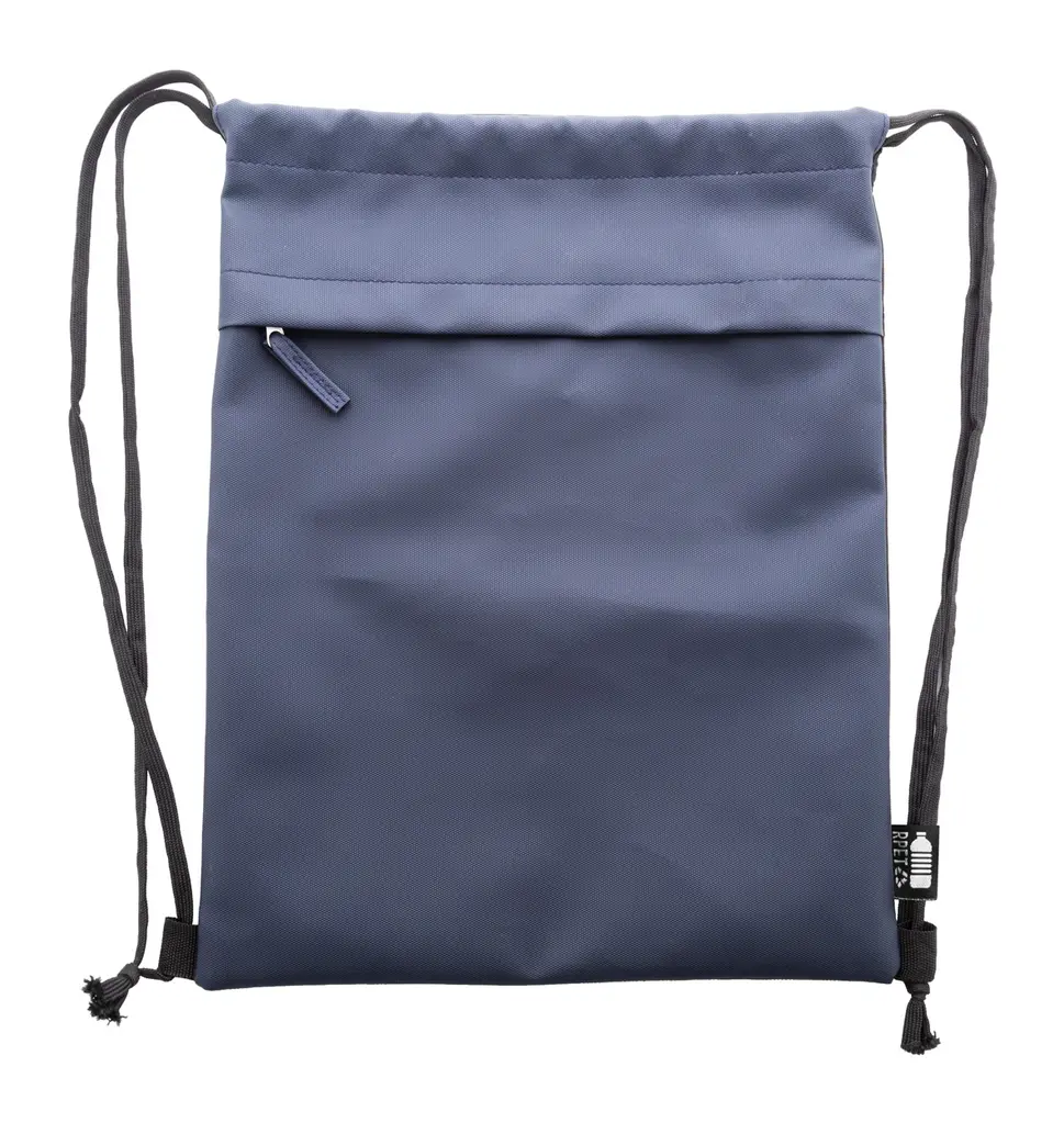 Ruksak s vezicama RPET AP808282 dark blue 330×420 mm-2